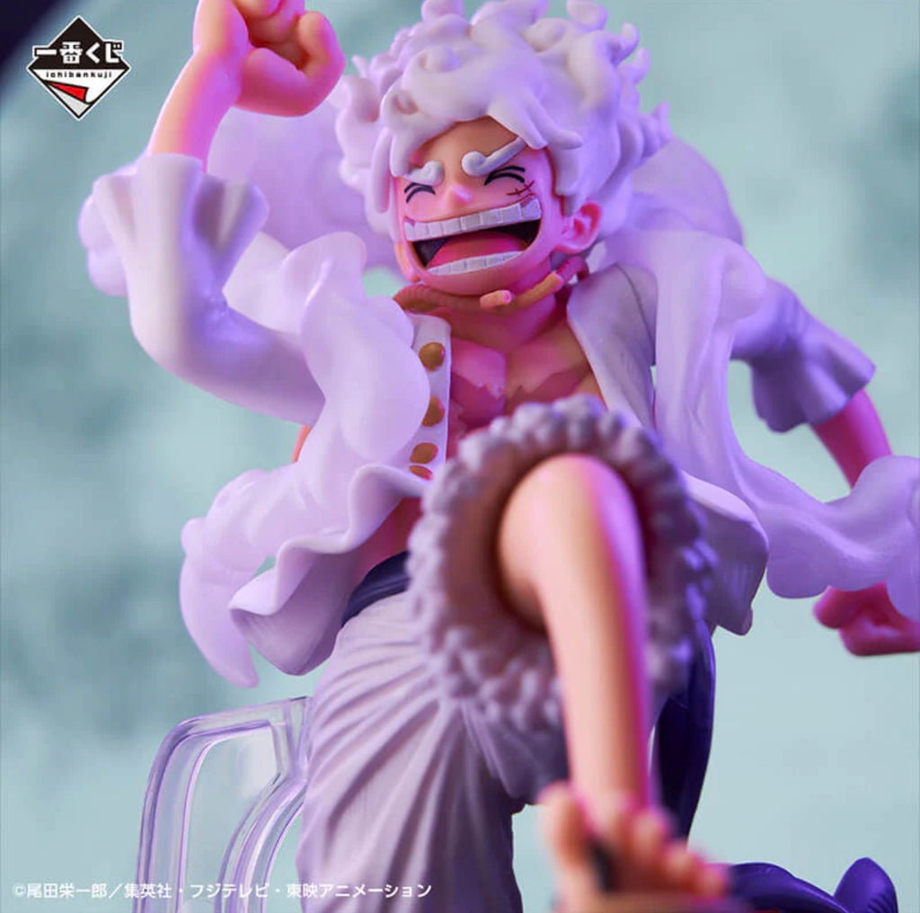 ICHIBAN KUJI ONE PIECE BEYOND THE LEVEL - FIGURINE MONKEY D. LUFFY GEAR 5 LOT A